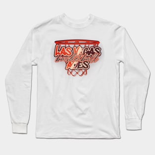 las vegas basketball Long Sleeve T-Shirt